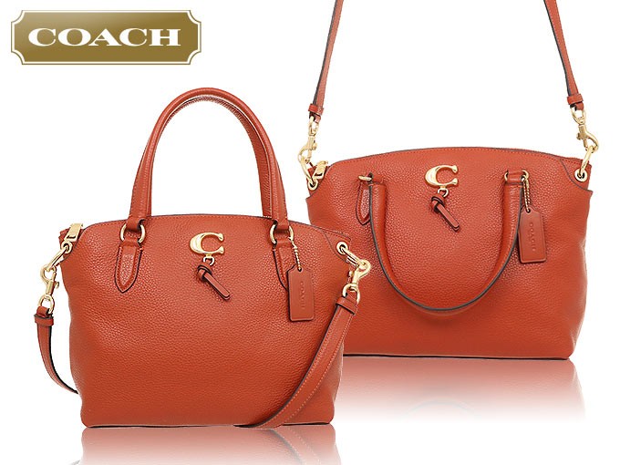 COACH コーチ バッグ ショルダーバッグ F01317 1317 テラコッタ レミ  