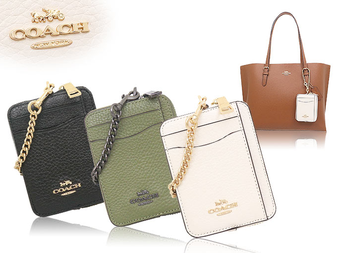 COACH コーチ 財布 コインケース F06303 6303 ブラック