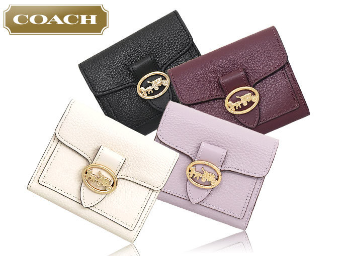 コーチ COACH 財布 二つ折り財布 F06654 6654 チョーク