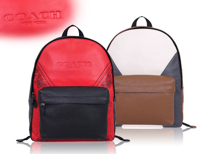 コーチ COACH バッグ リュック F57482 チョーク×グラファイトダークサドル チャールズ パッチワーク レザー バックパック アウトレット  レディース :co-ba170206-50:インポートコレクションYR - 通販 - Yahoo!ショッピング