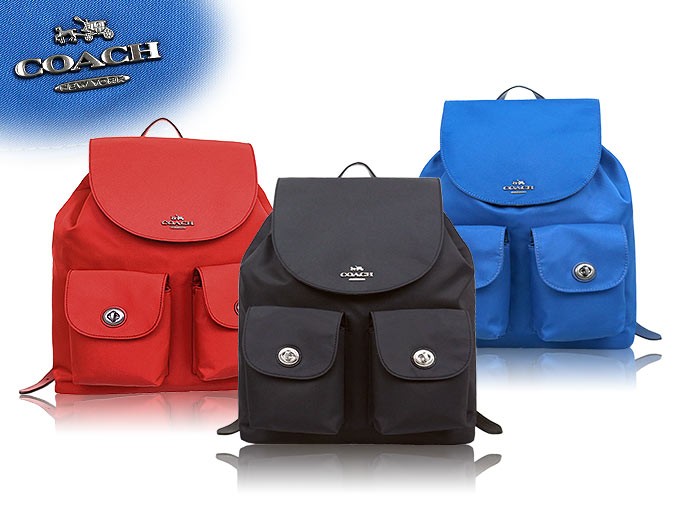 コーチ COACH バッグ リュック F58814 ミッドナイト ナイロン バック 