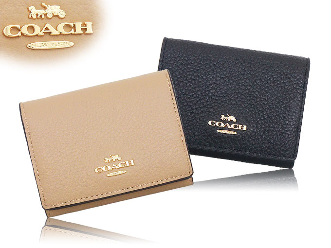 【COACH】コーチ オリガミ スモールトライフォールド ウォレット すぐ届く COACH オリガミ スモール トライフォールド ウォレット