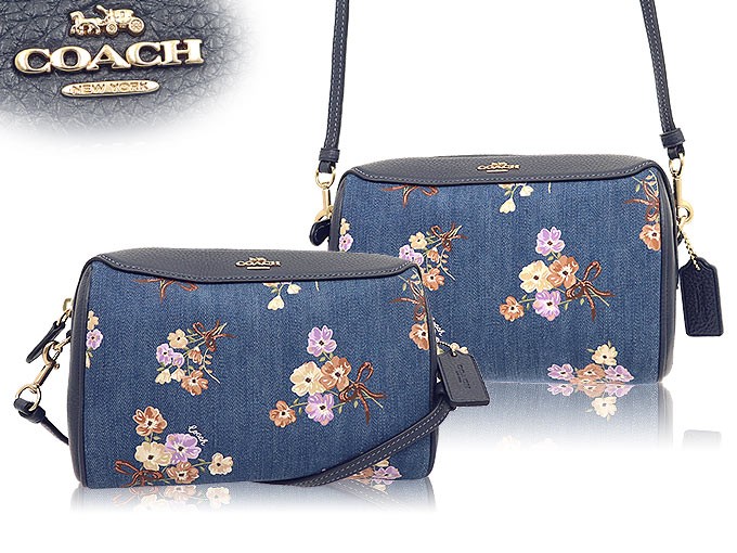 24時間限定ポイント10％】コーチ COACH バッグ ショルダーバッグ F91450 91450 デニムマルチ ペインテッド フローラル プリント  デニ アウトレット レディース :co-ba200703-1:インポートコレクションYR - 通販 - Yahoo!ショッピング