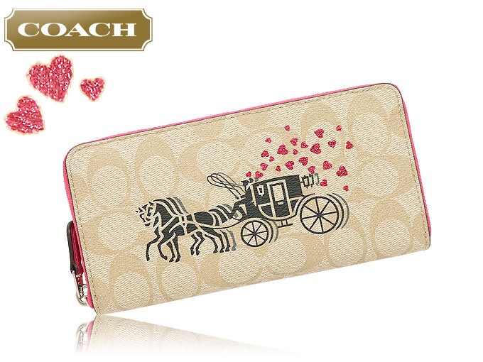 コーチ COACH 財布 長財布 F91571 ライトカーキマルチ×ポピー シグネチャー ホース アンド キャリッジ ハート アコーディオン  アウトレット レディース : co-ko200210-3 : インポートコレクションYR - 通販 - Yahoo!ショッピング