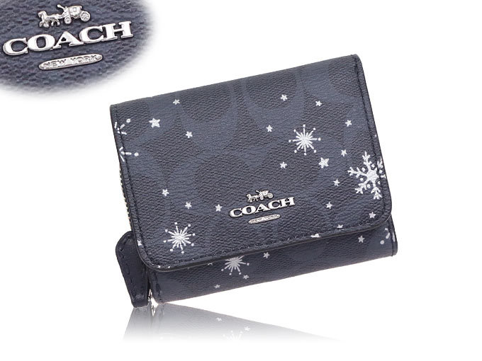 コーチ COACH 財布 三つ折り財布 FC1928 C1928 ミッドナイトマルチ