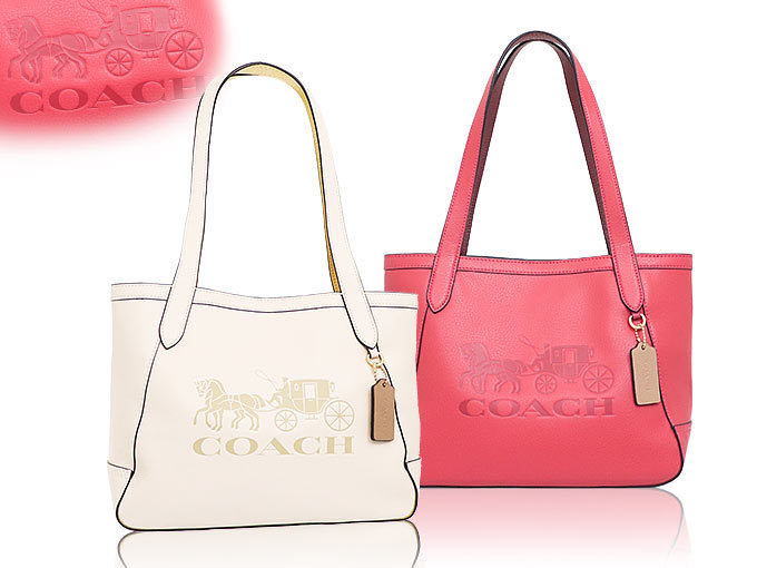 コーチ COACH バッグ トートバッグ FC4062 C4062 チョーク×バニラ