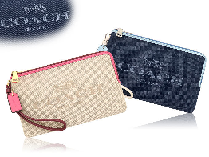 COACH コーチ 財布 長財布 FC4126 C4126 ナチュラル×マンゴー