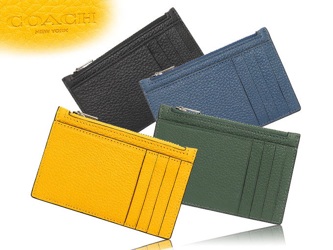 コーチ COACH コインケース カードケース メンズ レザー C4280 COACH コーチ 小物 カードケース FC4280 C4280 ブラック