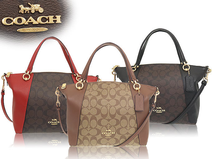 コーチ COACH バッグ ハンドバッグ FC6230 C6230 ブラウン×1941レッド 