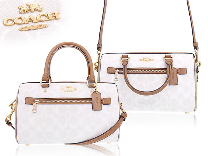 COACH コーチ バッグ ショルダーバッグ FCA149 CA149 チョーク×グレイ 