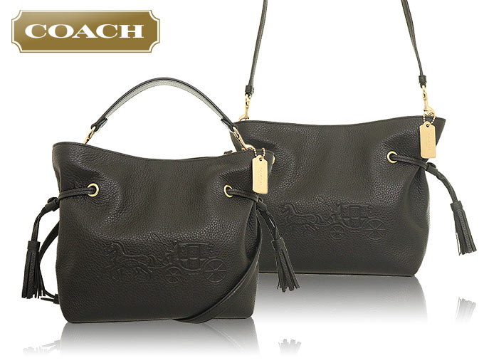【美品】コーチ COACH ショルダーバッグ ハンドバッグ　CA213 COACH コーチ バッグ ショルダーバッグ CA213 IMBLK 2way