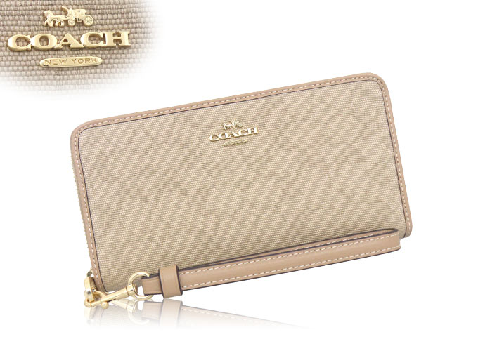 COACH コーチ 財布 長財布 FCAO81 CAO81 ダークナチュラルマルチ