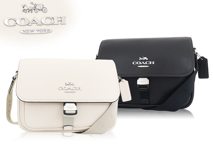 コーチ COACH バッグ ショルダーバッグ FCR098 CR098 ブラック ペース リファインド カーフ レザー メッセンジャー バッグ アウトレット レディース メンズ｜import-collection-yr｜04