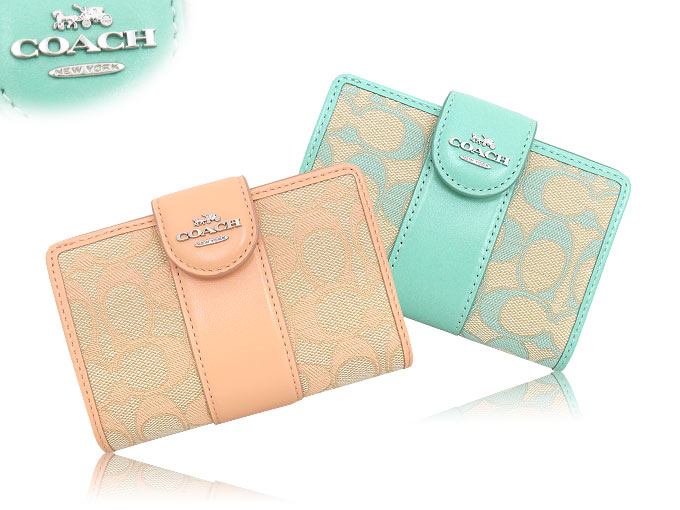 COACH 折り財布 新品 フェイデッドブラッシュ 最新作 限定品 COACH 折り財布 新品 フェイデッドブラッシュ 最新作 限定品