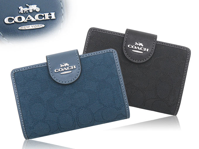 24時間限定ポイント5％】コーチ COACH 財布 二つ折り財布 FCU402 CU402 デニム×ダークデニム シグネチャー ジャカード レザー  アウトレット レディース : co-ko240802-9 : インポートコレクションYR - 通販 - Yahoo!ショッピング