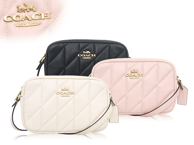 コーチ COACH バッグ ショルダーバッグ FCY779 CY779 チョーク ジェイミー ナッパ レザー キルティング ミニ カメラ バッグ アウトレット レディース | COACH | 03