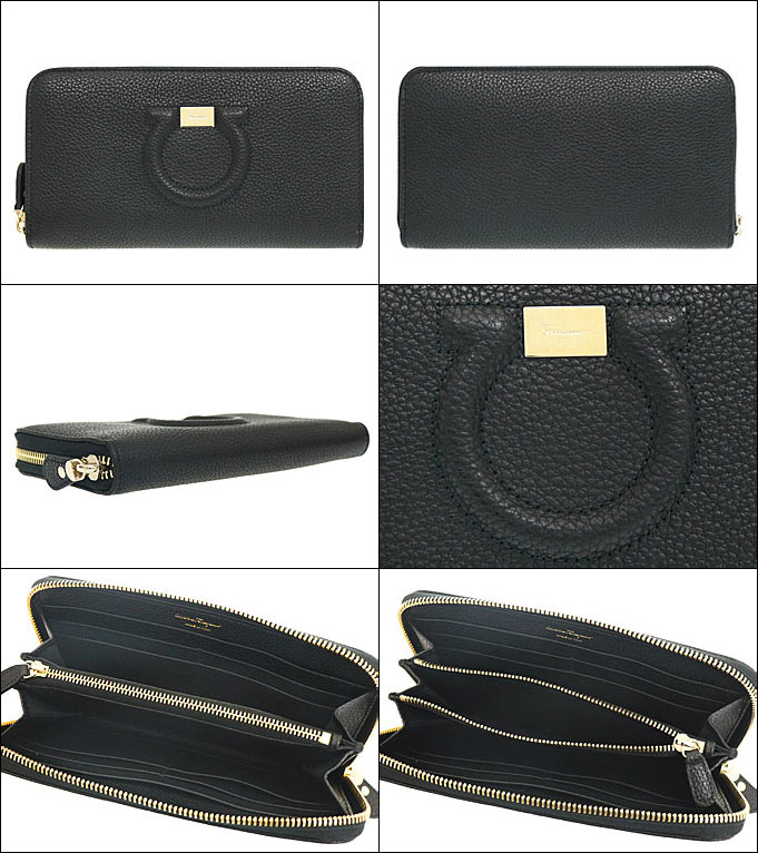 Salvatore Ferragamo カーフレザー ダブルガンチーニ長財布　❤︎ Amazon | [サルヴァトーレ フェラガモ] Salvatore Ferragamo