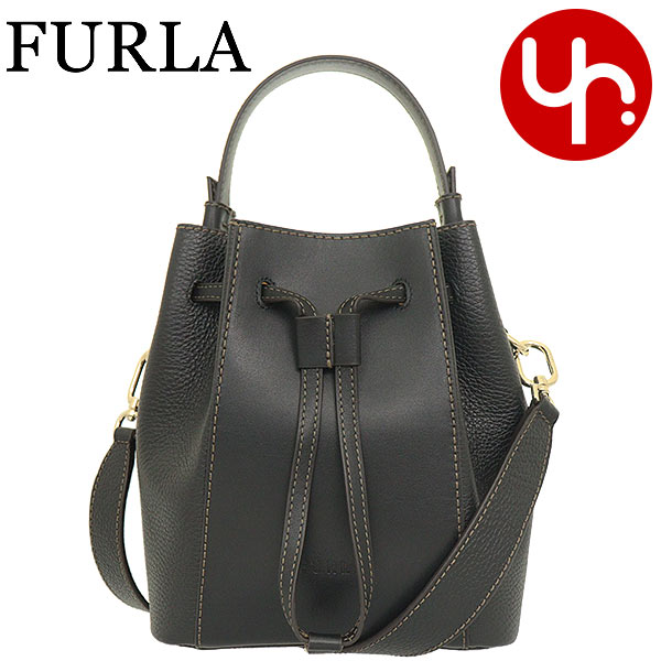 フルラ FURLA バッグ ショルダーバッグ WB00353 BX0053 オニキス×ネロ O6000 ONYX/NERO フルラ ミアステラ レザー  ミニ バケット バッグ レディース : fu-ba221221-4 : インポートコレクションYR - 通販 - Yahoo!ショッピング