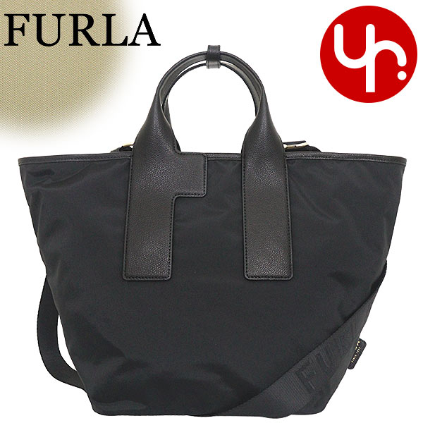 【48時間限定ポイント2％】フルラ FURLA バッグ トートバッグ WB01249 BX3050 カラーブロック リサイクル ナイロン ラージ  トート レディース