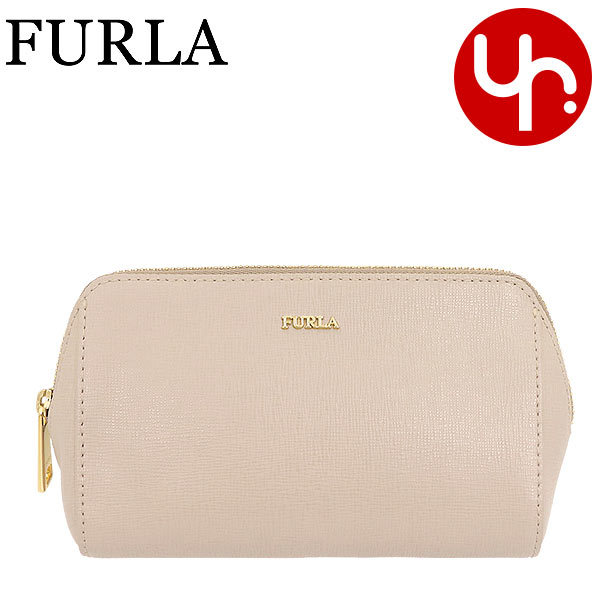 Yahoo! Yahoo!ショッピング(ヤフー ショッピング)フルラ FURLA 小物 ポーチ ER43 B30 ダリア エレクトラ サフィアーノ レザー ミディアム コスメティック ケース アウトレット レディース