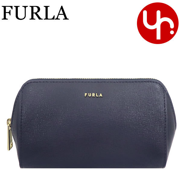 Yahoo! Yahoo!ショッピング(ヤフー ショッピング)フルラ FURLA 小物 ポーチ EAW2 B30 オチェアーノ エレクトラ サフィアーノ レザー ミディアム コスメティック ケース アウトレット レディース