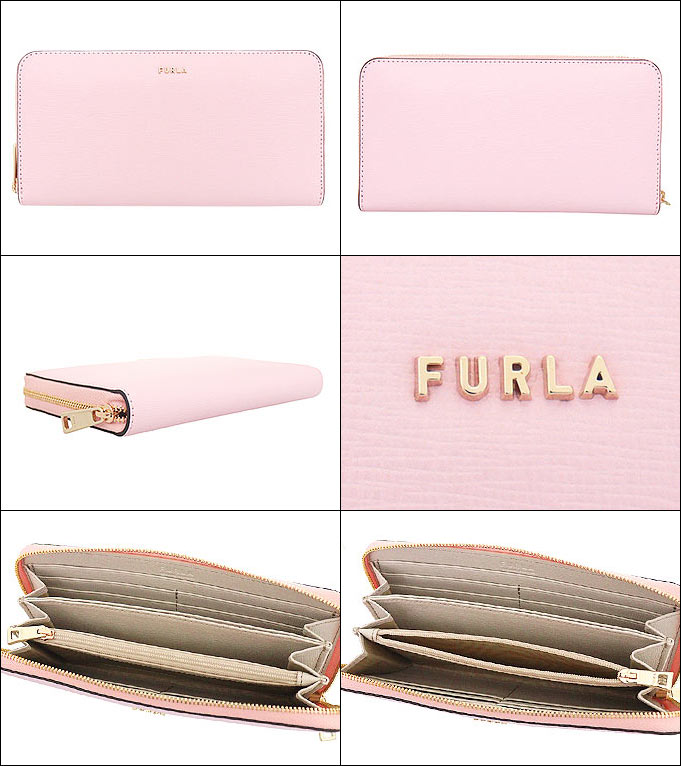 新品☆FURLA フルラ 定価28,600円 財布 バビロン ピンクベージュ