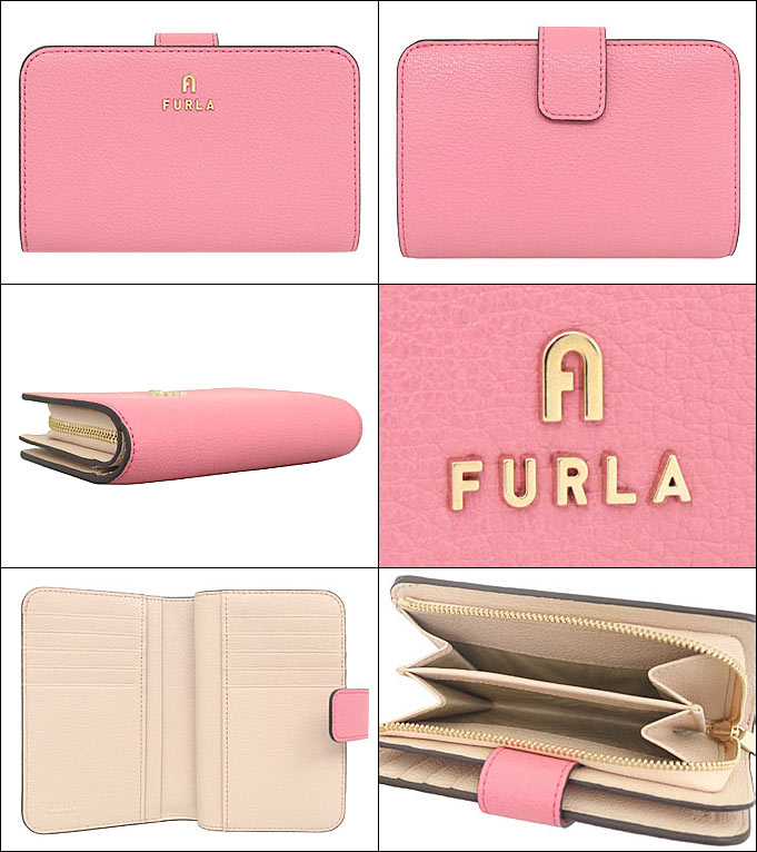 2021新入荷 新品 FURLA☆2022新作☆バビロンＭ 折り財布 ニンフェアピンク