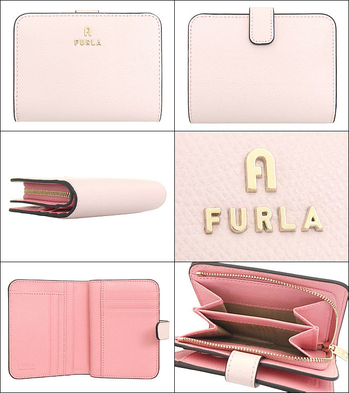 フルラ FURLA 財布 二つ折り財布 WP00315 ARE000 クォーツ×ベゴニア