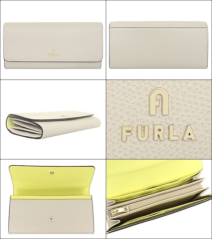 FURLA フルラ 長財布 WP00317 ARE 1704 CAMELIA FURLA フルラ 長財布 レディース ホワイト WP00317 ARE 1704