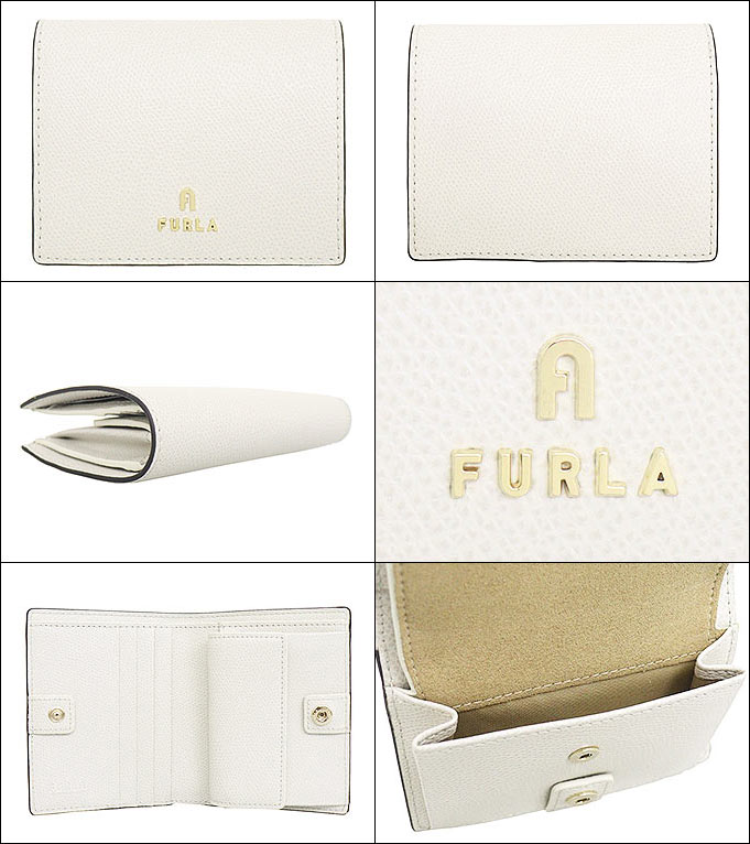 FURLA フルラ 財布 フルラ FURLA 二つ折り財布 カメリア ブラウン ベージュ