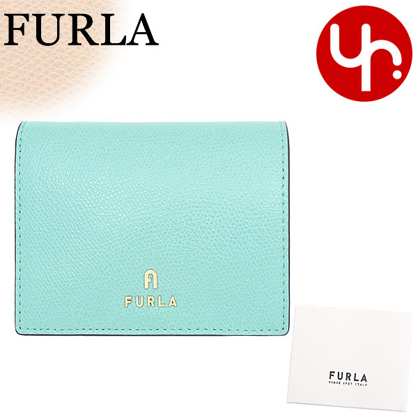 【48時間限定ポイント2％】フルラ FURLA 財布 二つ折り財布 WP00304 ARE000 1546S CANDY ROSE BALLERINA  カメリア レザー スモール ウォレット レディース