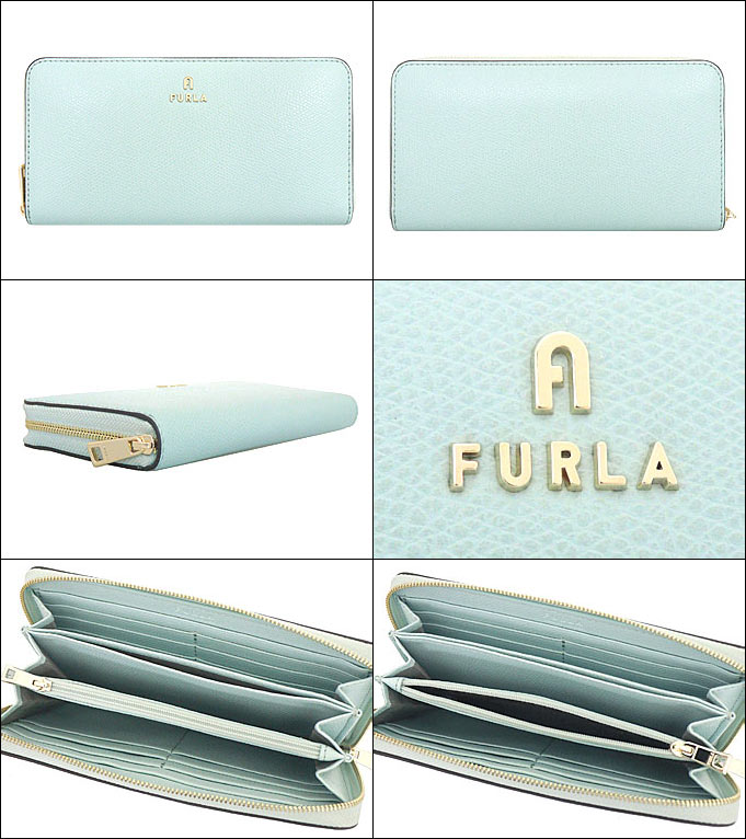 【48時間限定ポイント2％】フルラ FURLA 財布 長財布 WP00322 ARE000 ラグーナ フルラ カメリア レザー エクストラ ラージ ジップ アラウンド ウォレ | FURLA | 01