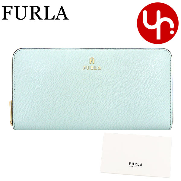 【48時間限定ポイント2％】フルラ FURLA 財布 長財布 WP00322 ARE000 ラグーナ フルラ カメリア レザー エクストラ ラージ ジップ アラウンド ウォレ | FURLA