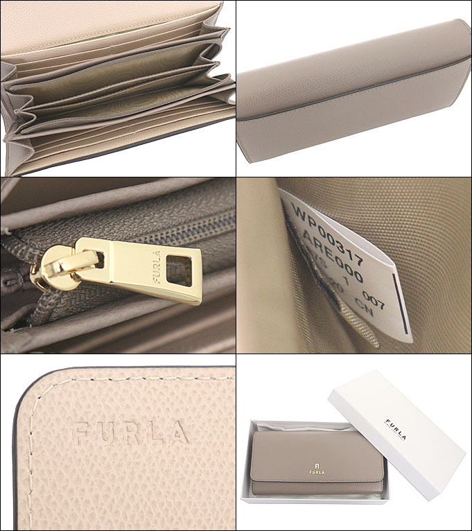 FURLA フルラ 財布 長財布 WP00317 ARE000 スタッコグレー