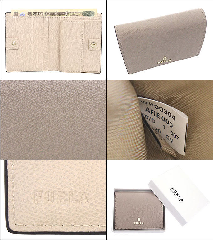 FURLA フルラ 財布 二つ折り財布 WP00304 ARE000 スタッコグレー  