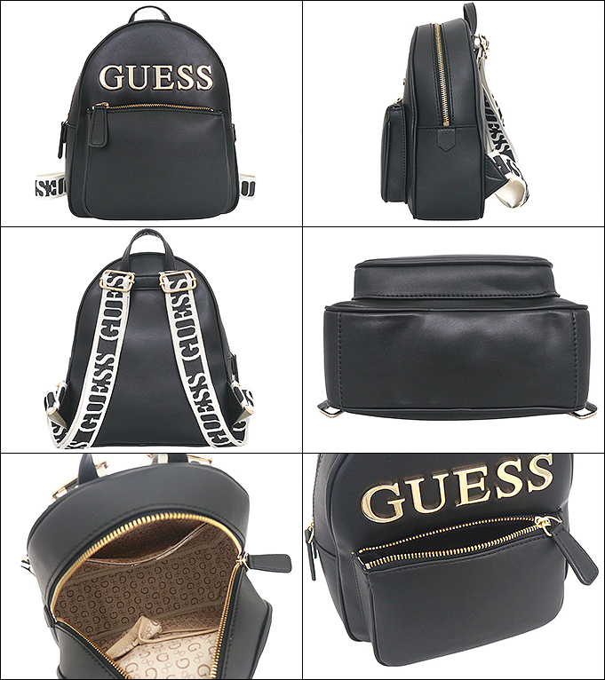 充実の品 GUESS 【タイムセール】ゲス バッグ リュック LG903530 ブラック バッグ
