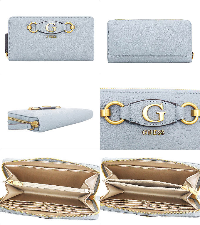 GUESS ゲス 財布 長財布 P9209599 ライトデニム ピオニー