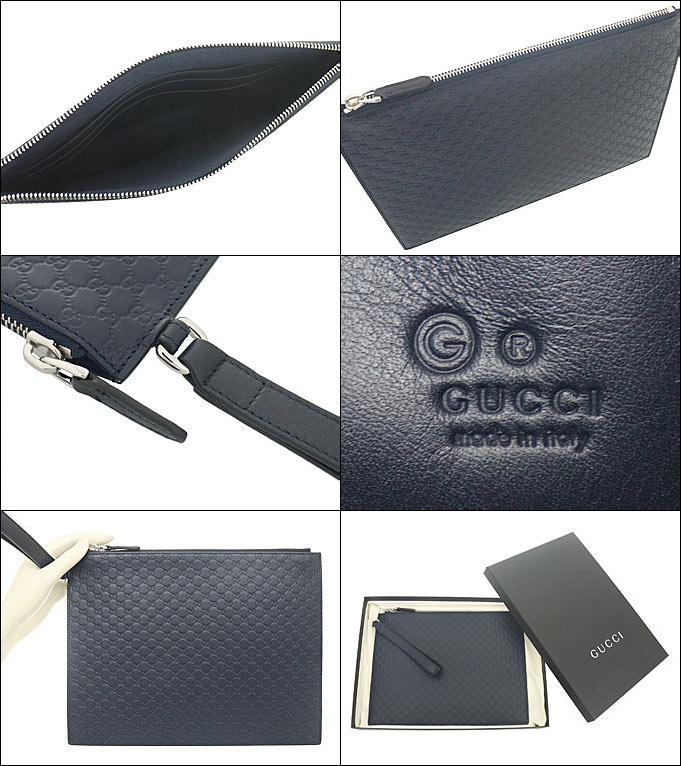 グッチ GUCCI バッグ ハンドバッグ 544477 BMJ1N ネイビー マイクロ