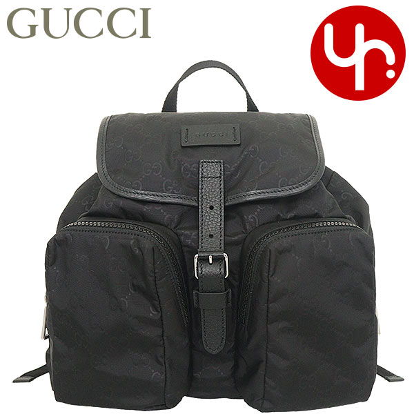 グッチ GUCCI バッグ リュック 510343 K28CN ブラック GG ライト ナイロン バックパック アウトレット レディース