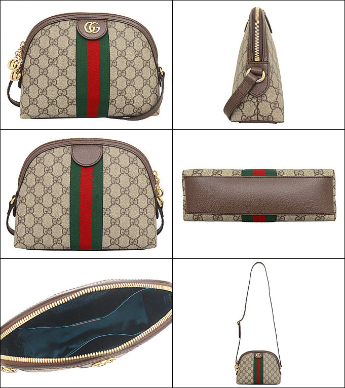 【72時間限定ポイント2％】グッチ GUCCI バッグ ショルダーバッグ 499621 K05NG ベージュ×エボニー オフィディア GG スプリーム  ウェブ ストライプ ショル