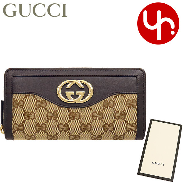 グッチ GUCCI 財布 長財布 308012 KQWFG ベージュ×ダークブラウン スーキー GG キャンバス レザー インターロッキング レディース  : gu-ko201216-2 : インポートコレクションYR - 通販 - Yahoo!ショッピング