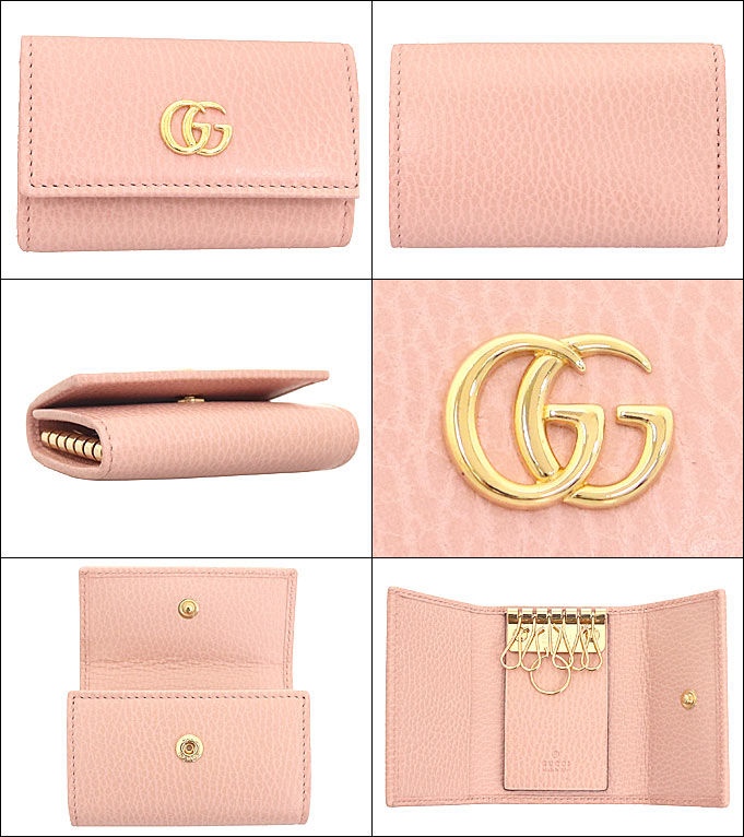 新品本物 グッチ Gucci 小物 キーケース Cao0g パーフェクトピンク プチ Gg マーモント テクスチャード レザー 6連 キーケース レディース お1人様1点限り Kuljic Com