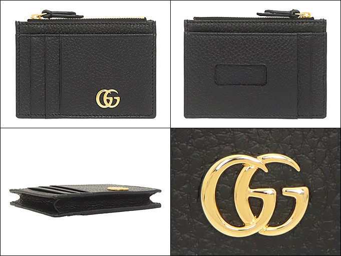 グッチ GUCCI 小物 カードケース 574804 CAO0G ブラック プチ GG