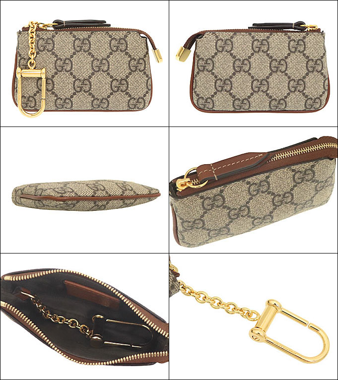 グッチ GUCCI 小物 キーケース 447964 KLQHG ベージュ×エボニー リネア GG スプリーム キャンバス ジップ キー コインケース  レディース : gu-ko211109-3 : インポートコレクションYR - 通販 - Yahoo!ショッピング