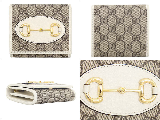 【国内発】グッチ GG スプリーム 621891 92TCG 二つ折り財布 GUCCI グッチ 財布 二つ折り財布 621891 92TCG ベージュ