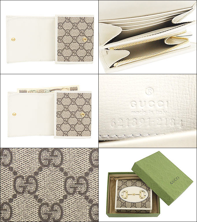 【国内発】グッチ GG スプリーム 621891 92TCG 二つ折り財布 GUCCI グッチ 財布 二つ折り財布 621891 92TCG GGスプリーム