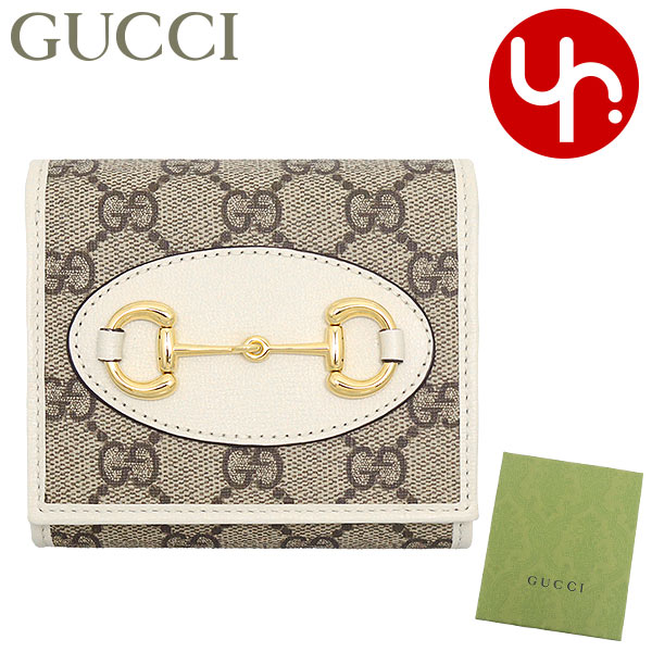 GUCCI 三つ折り財布 ベージュ キャンバス GGキャンバス グッチ 財布 メンズ 150413 GUCCI 二つ折り財布
