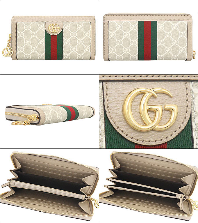 GUCCI ラウンドファスナー長財布 GGスプリームの商品一覧 通販 - Yahoo!ショッピング