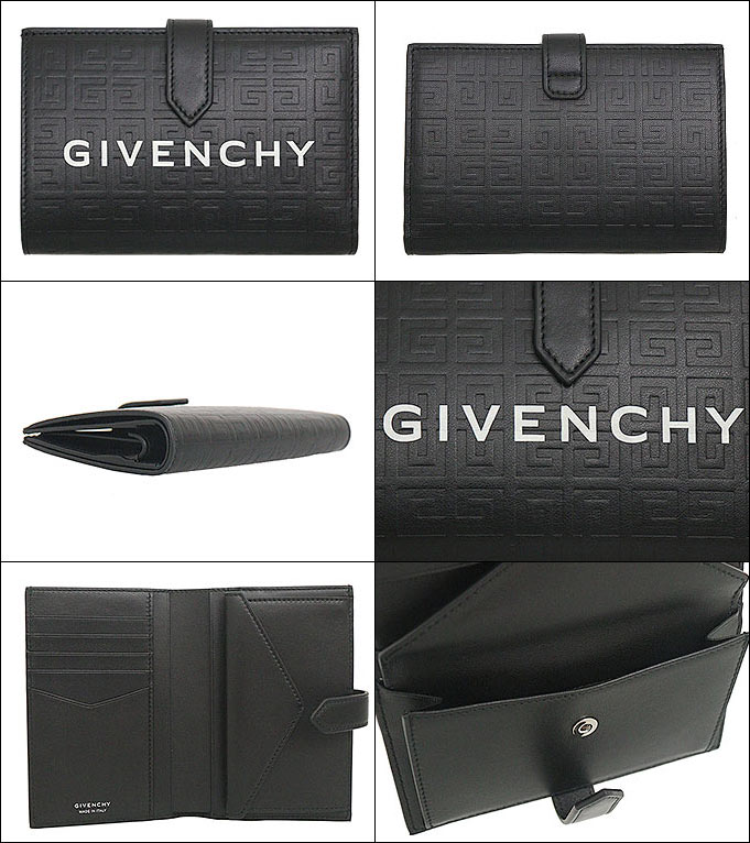 ジバンシィ GIVENCHY 財布 二つ折り財布 BB60K8B1J5 ブラック