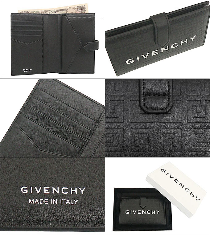 ジバンシィ GIVENCHY 財布 二つ折り財布 BB60K8B1J5 ブラック